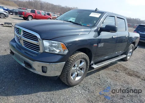 2017 Ram 1500 Big Horn 4X4 5'7 Box z USA, uszkodzony, nr VIN 3C6RR7LT0HG681691